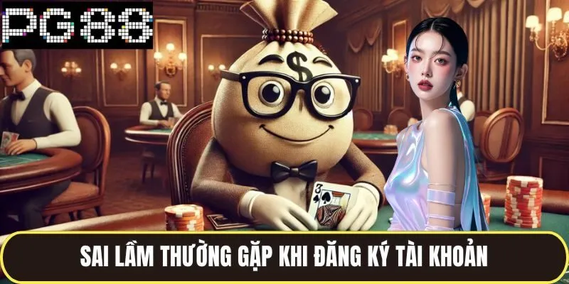 Đăng Ký Pg88 Cực Đơn Giản Với Vài Bước Là Có Thể Chơi Ngay 3 Những sai lầm thường gặp khi đăng ký tài khoản cá cược